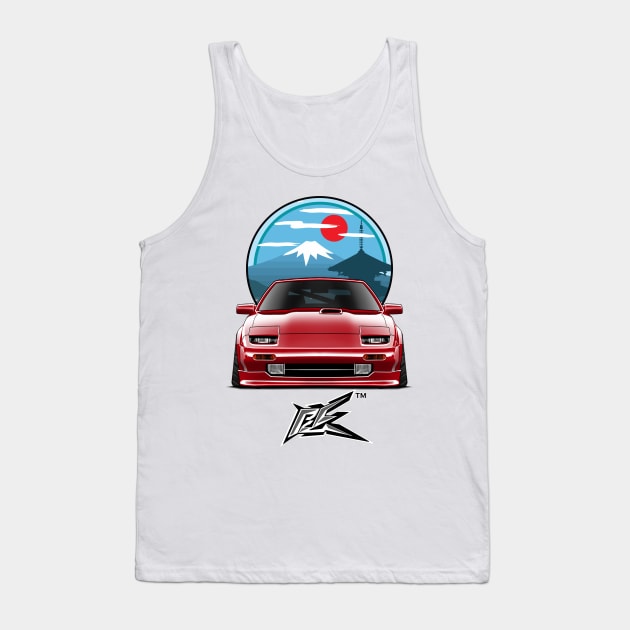 nissan 300zx low red Tank Top by naquash